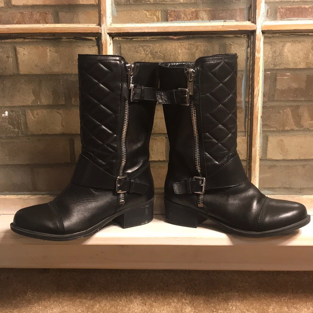 Marc Fisher Quilted Boots